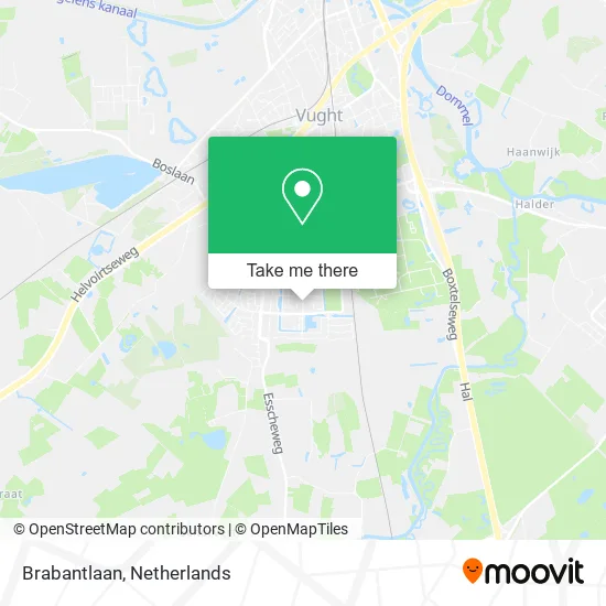 Brabantlaan Karte