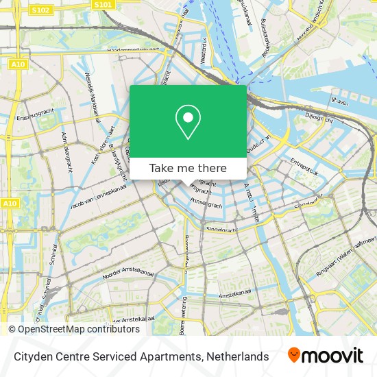 Cityden Centre Serviced Apartments map