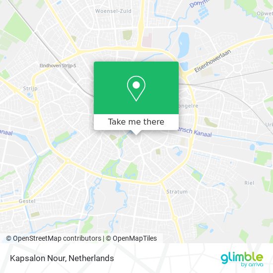 Kapsalon Nour map