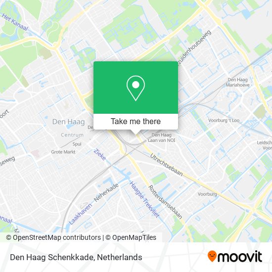 Den Haag Schenkkade map