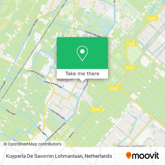 Kuyperla De Savornin Lohmanlaan map