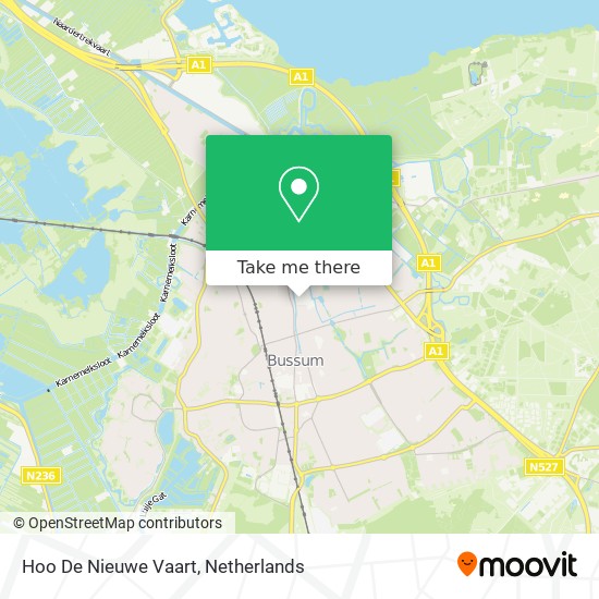 Hoo De Nieuwe Vaart map