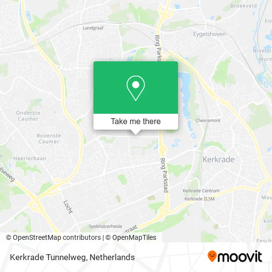 Kerkrade Tunnelweg map