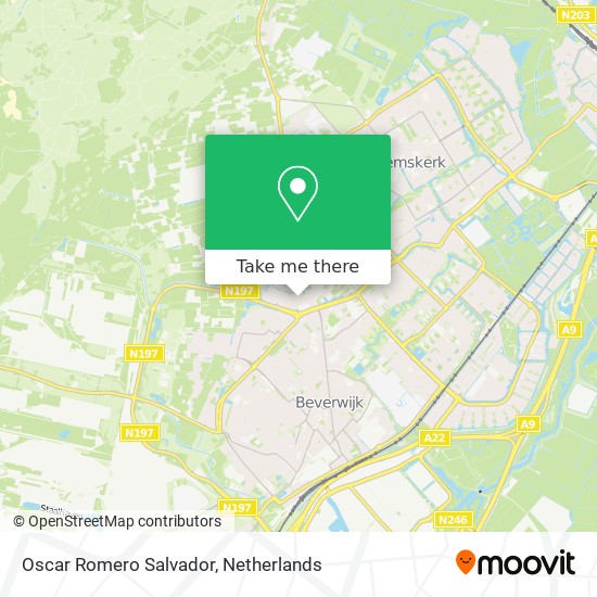 Oscar Romero Salvador map