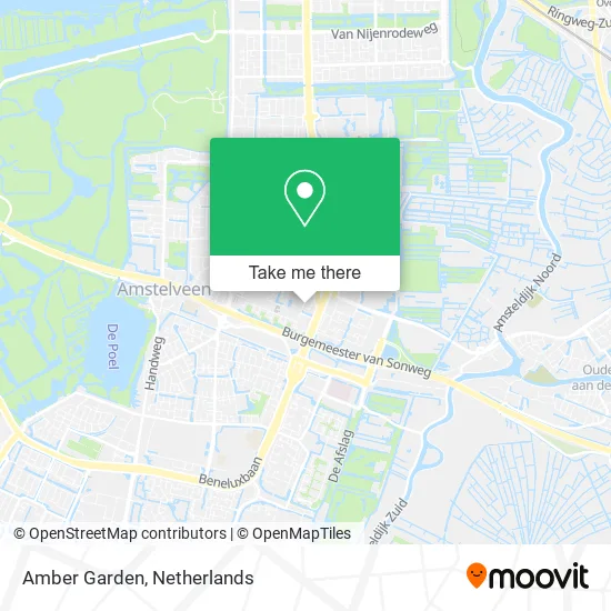 Amber Garden map