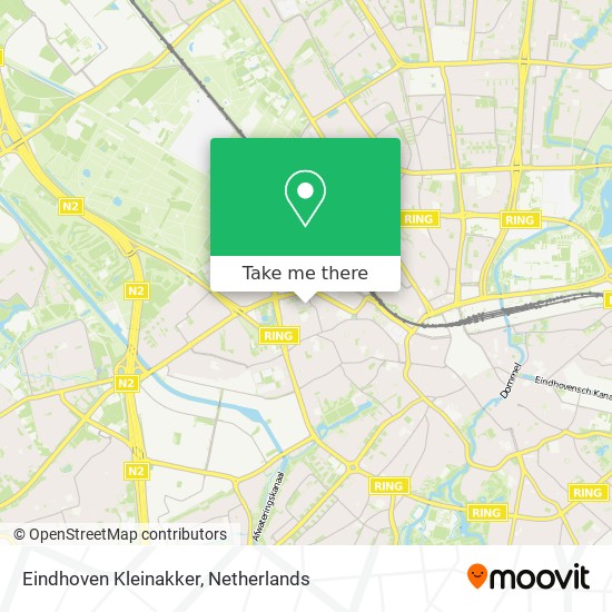 Eindhoven Kleinakker map