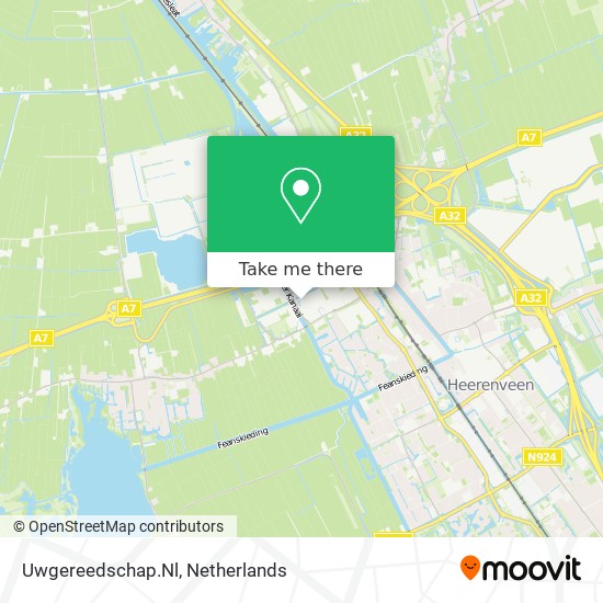 Uwgereedschap.Nl map