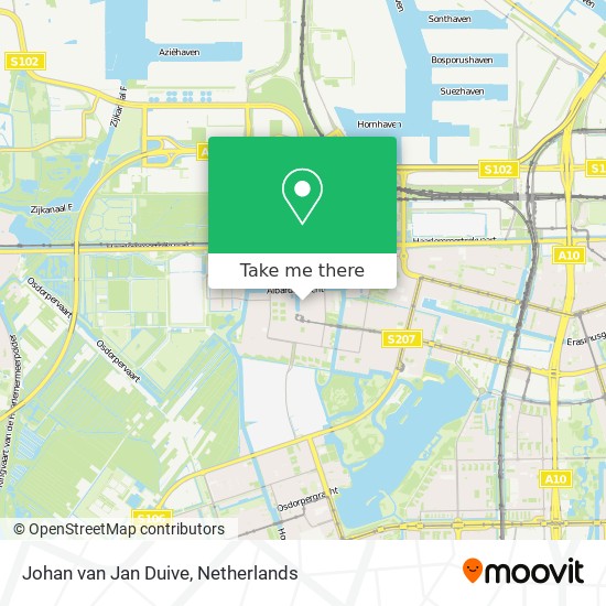 Johan van Jan Duive map