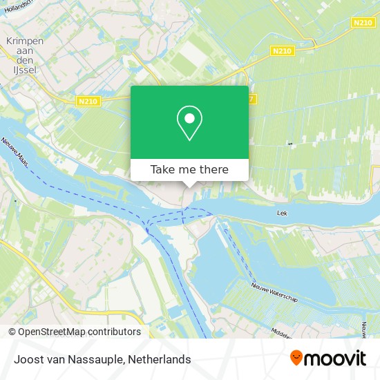 Joost van Nassauple map