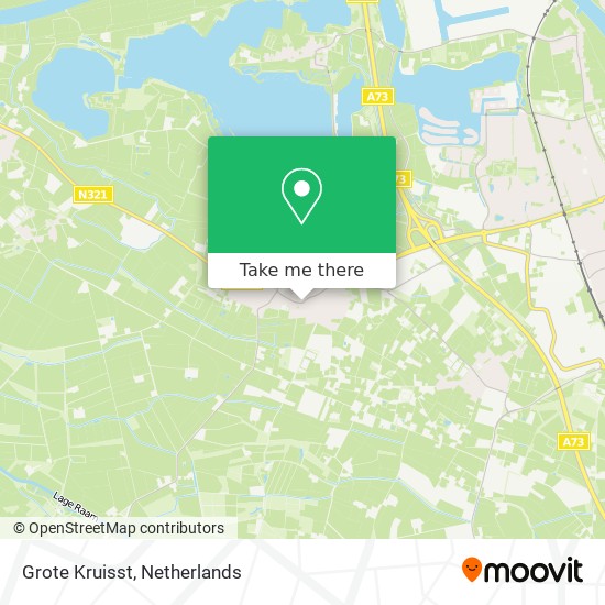 Grote Kruisst map