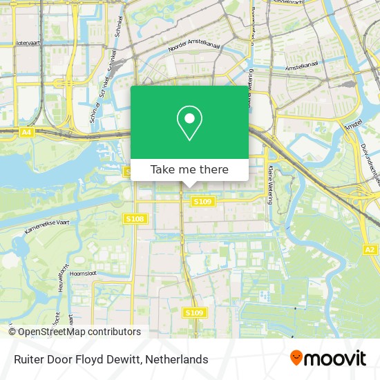 Ruiter Door Floyd Dewitt map