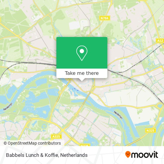 Babbels Lunch & Koffie map