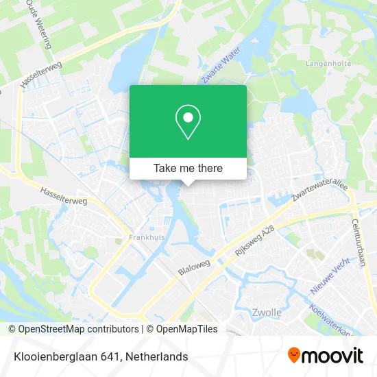 Klooienberglaan 641 map