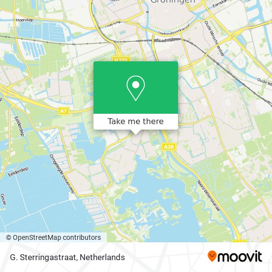 G. Sterringastraat map