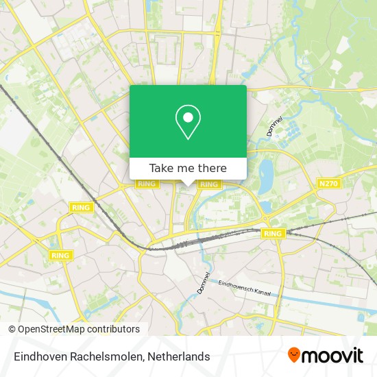 Eindhoven Rachelsmolen map