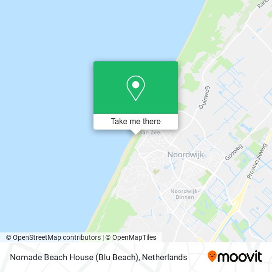 Nomade Beach House (Blu Beach) map