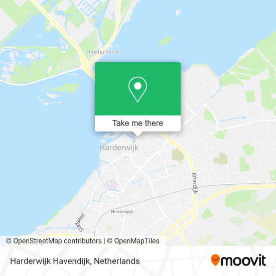 Harderwijk Havendijk map