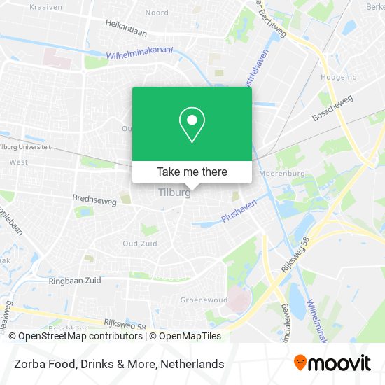 Zorba Food, Drinks & More map