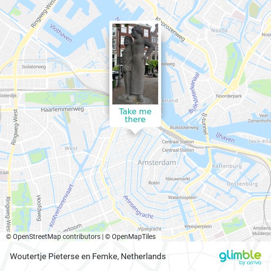 Woutertje Pieterse en Femke map