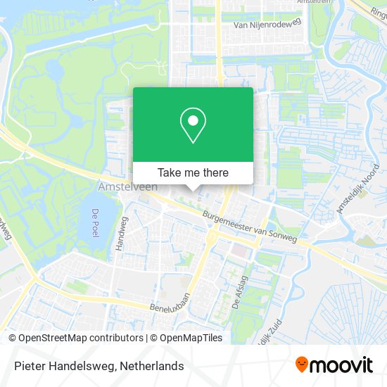 Pieter Handelsweg Karte