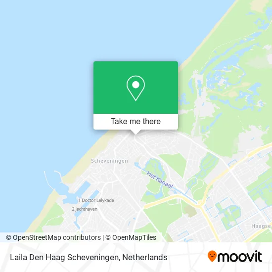 Laila Den Haag Scheveningen map