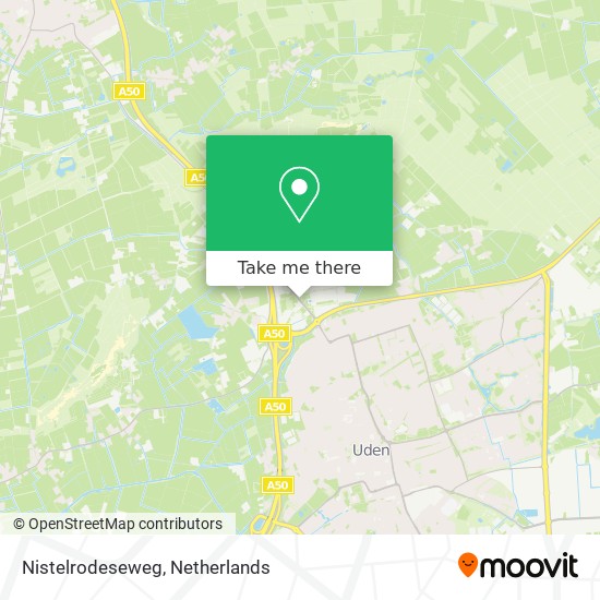 Nistelrodeseweg map