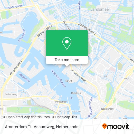 Amsterdam Tt. Vasumweg map