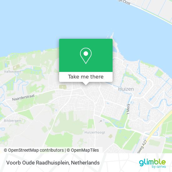 Voorb Oude Raadhuisplein Karte