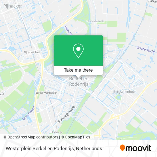 Westerplein Berkel en Rodenrijs map