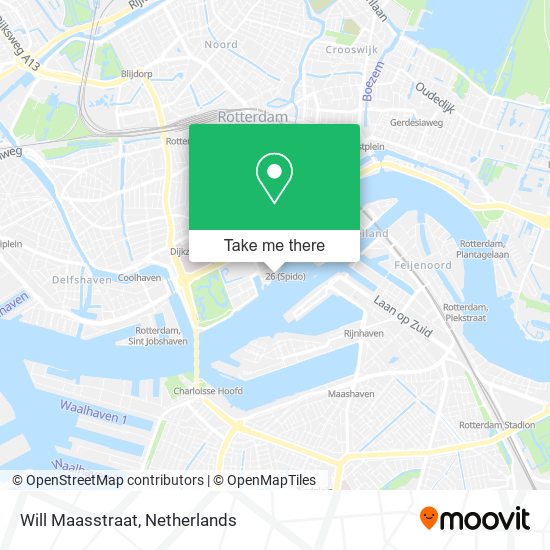 Will Maasstraat map
