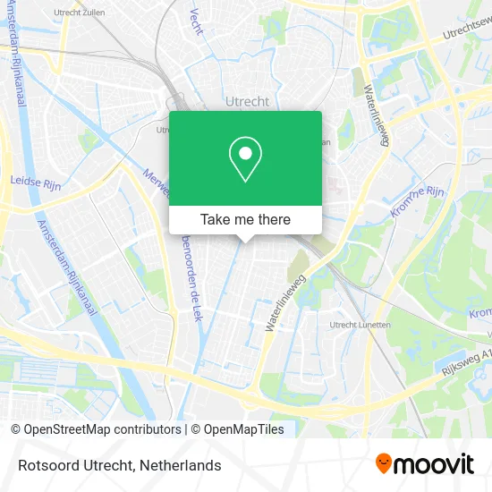 Rotsoord Utrecht map