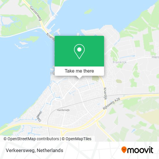 Verkeersweg Karte