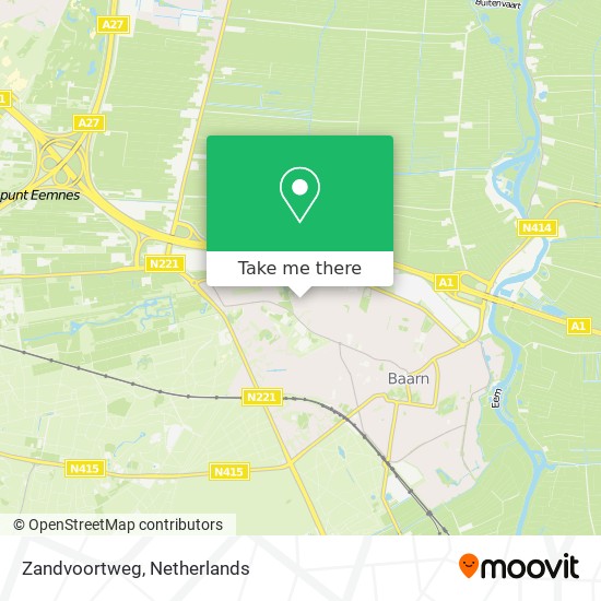 Zandvoortweg map