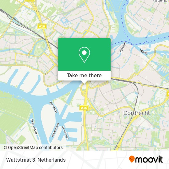 Wattstraat 3 map