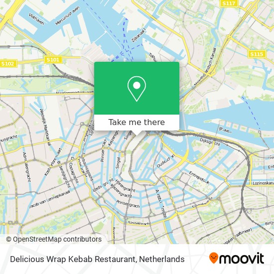 Delicious Wrap Kebab Restaurant map