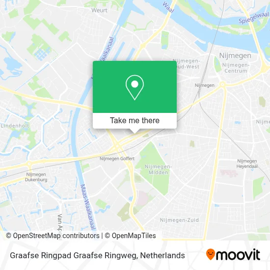Graafse Ringpad Graafse Ringweg map
