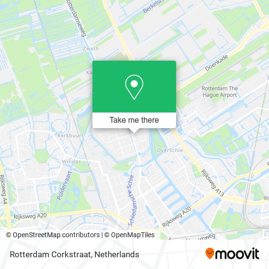 Rotterdam Corkstraat map