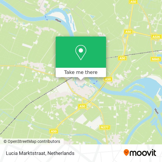 Lucia Marktstraat map