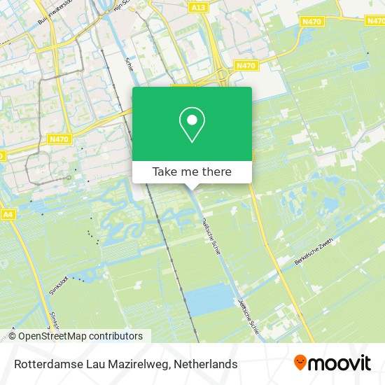 Rotterdamse Lau Mazirelweg map