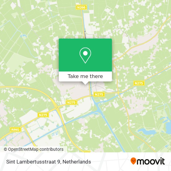 Sint Lambertusstraat 9 map