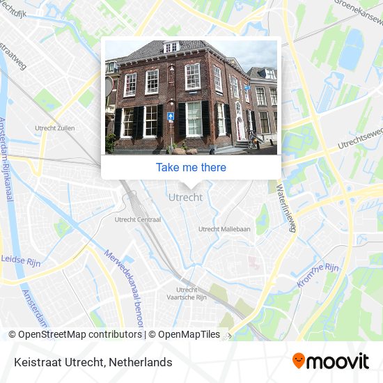 Keistraat Utrecht Karte