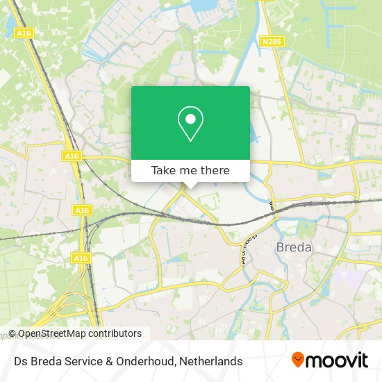 Ds Breda Service & Onderhoud Karte