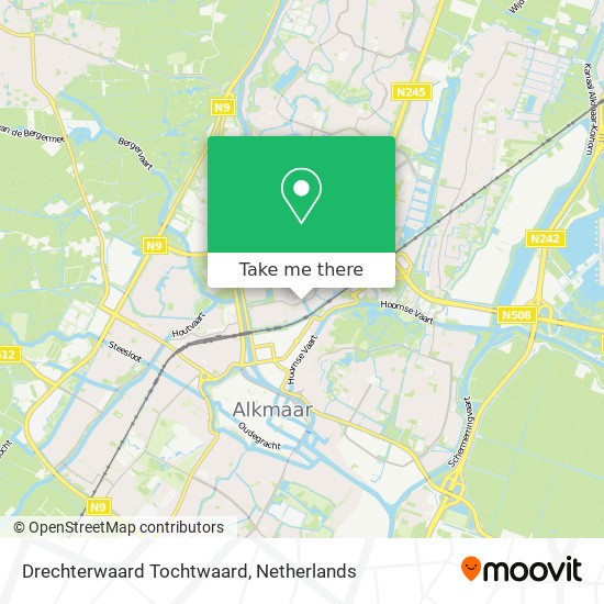 Drechterwaard Tochtwaard map