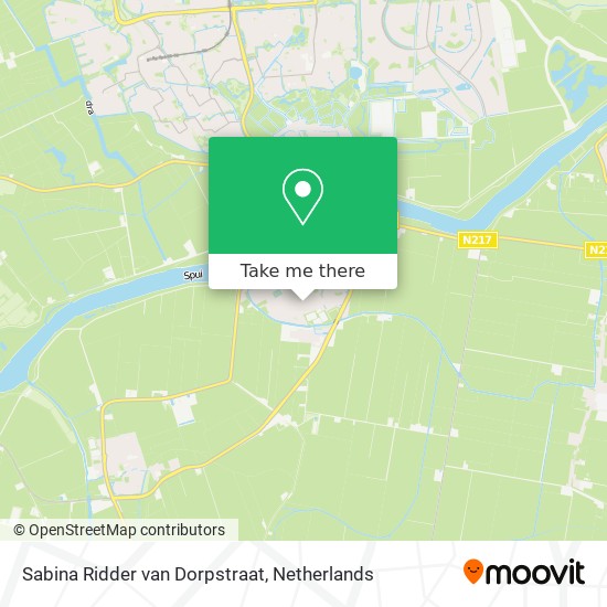Sabina Ridder van Dorpstraat map