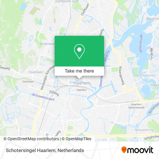 Schotersingel Haarlem map