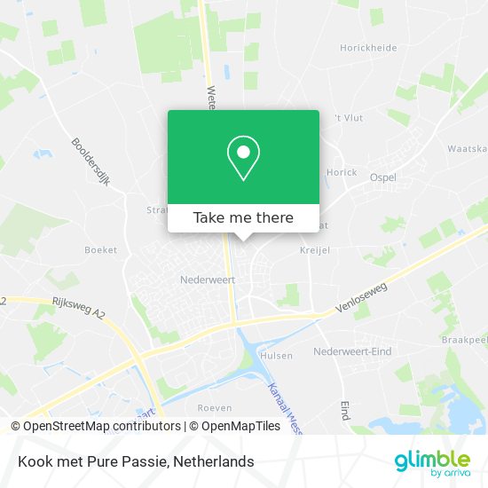 Kook met Pure Passie map