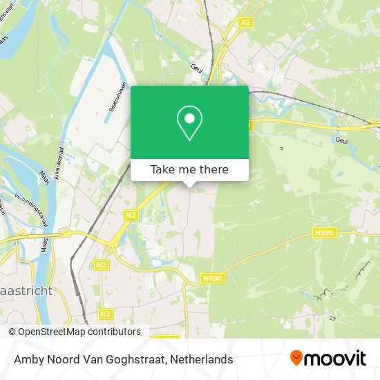 Amby Noord Van Goghstraat Karte