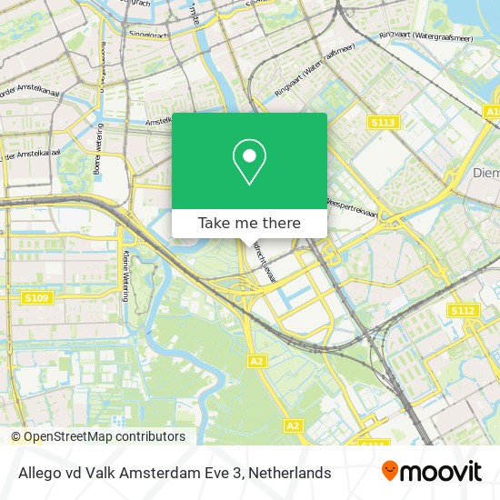 Allego vd Valk Amsterdam Eve 3 Karte