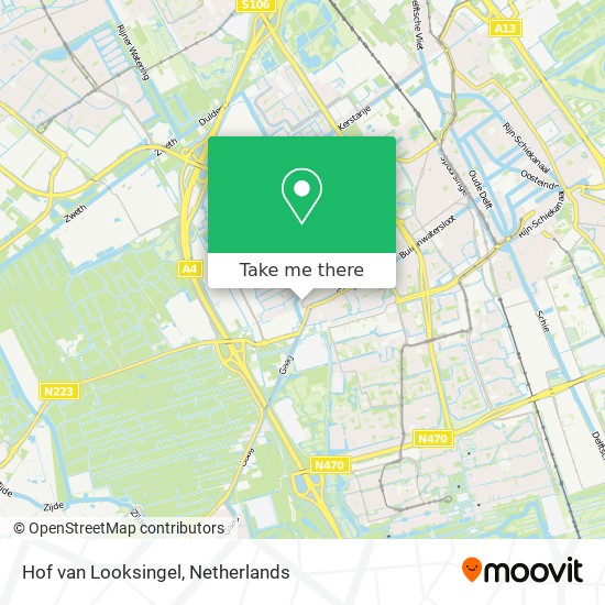Hof van Looksingel map