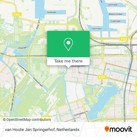 van Houte Jan Springerhof map